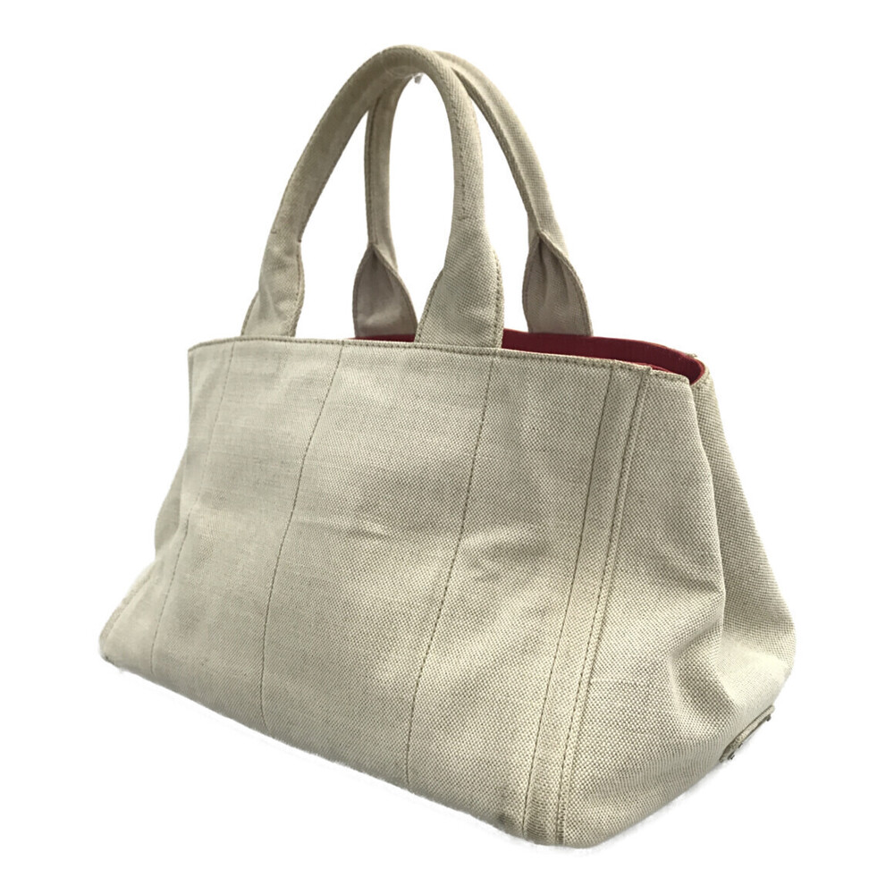 Prada Canapa Canvas Tote Bag - Picture 2 of 6